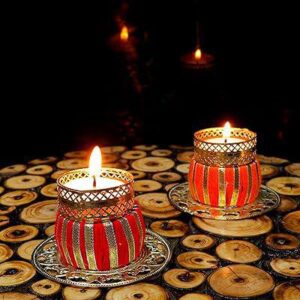 Designer Diya & Tea Light Holder